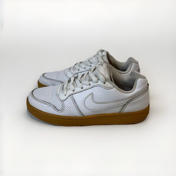 Nike Ebernon Low White Woman’s Size 7 - Picture 4 of 9